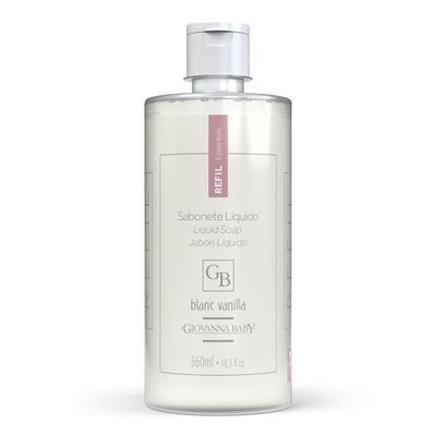 Refil-Sabonete-Liquido-Giovanna-Baby-Essentials-Blanc-Vanilla-560ml Refil-Sabonete-Liquido-Giovanna-Baby-Essentials-Blanc-Vanilla-560ml