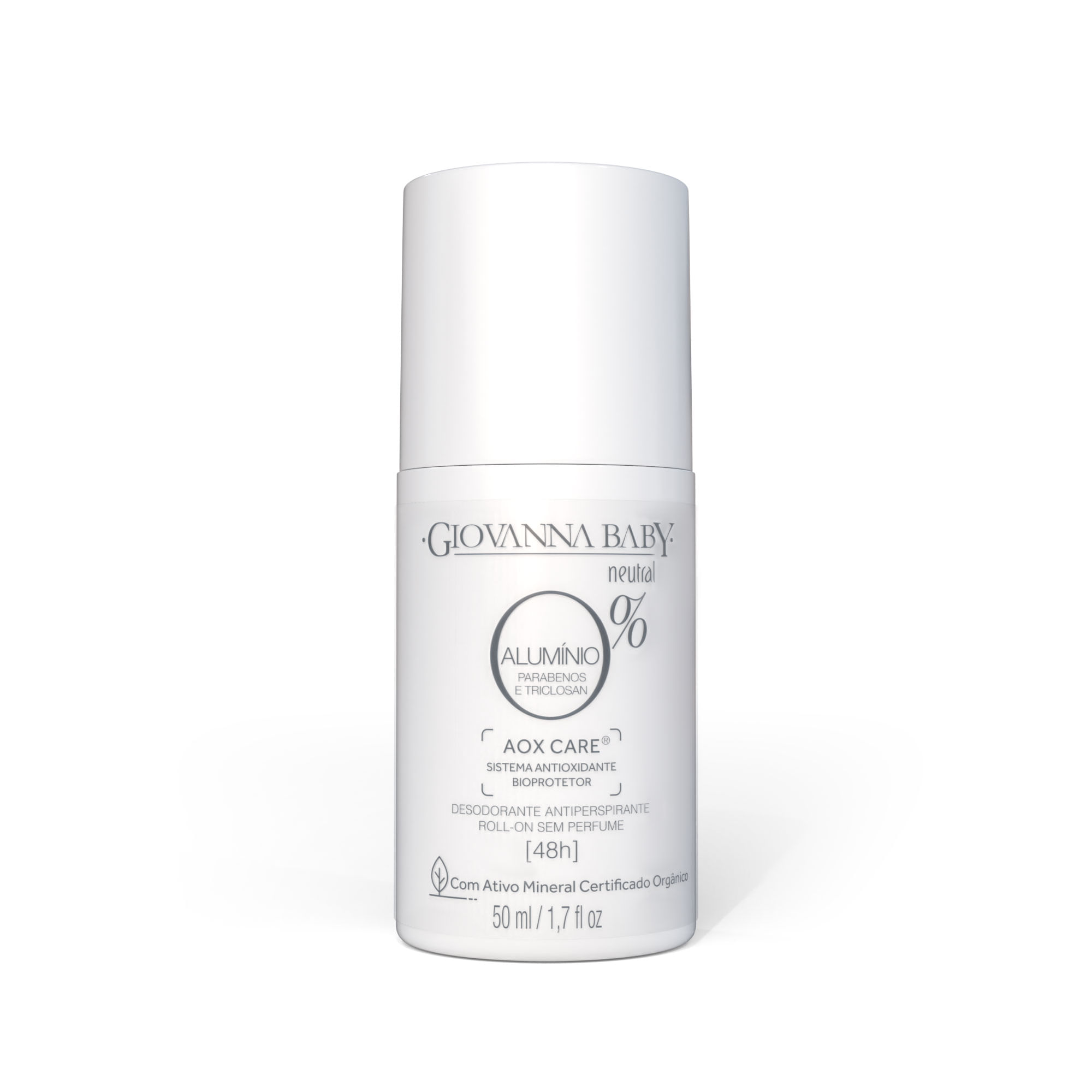 Desodorante Roll-on 0% Alumínio Neutral 50ml