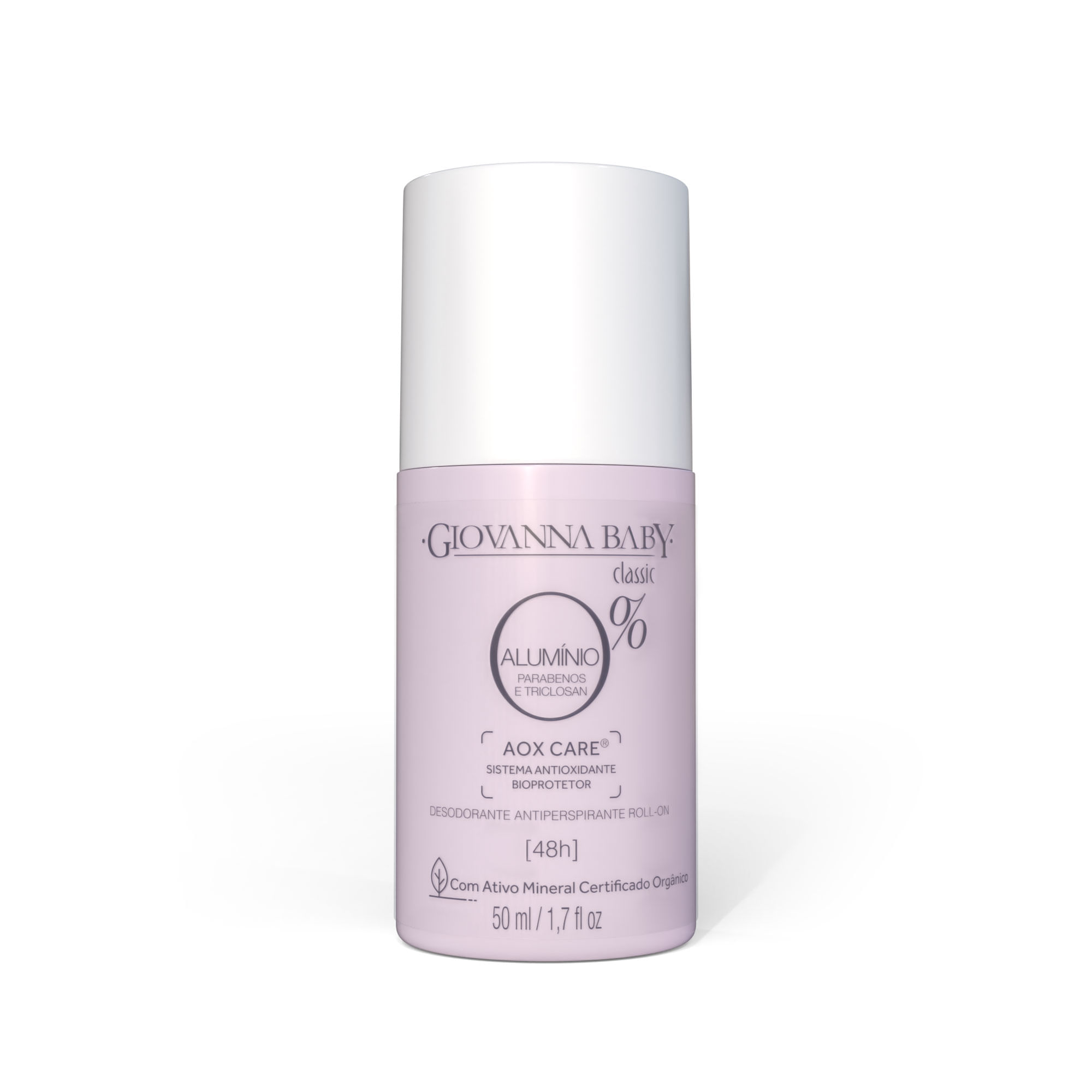 Desodorante Roll-on 0% Alumínio Classic 50ml
